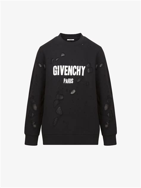 givenchy sweatshirt canada|sweatshirt givenchy paris destroyed.